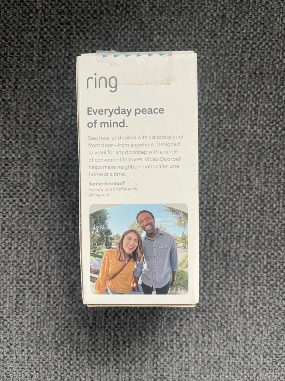 Ring Video Doorbell / 2nd Generation/ Satin Nickel